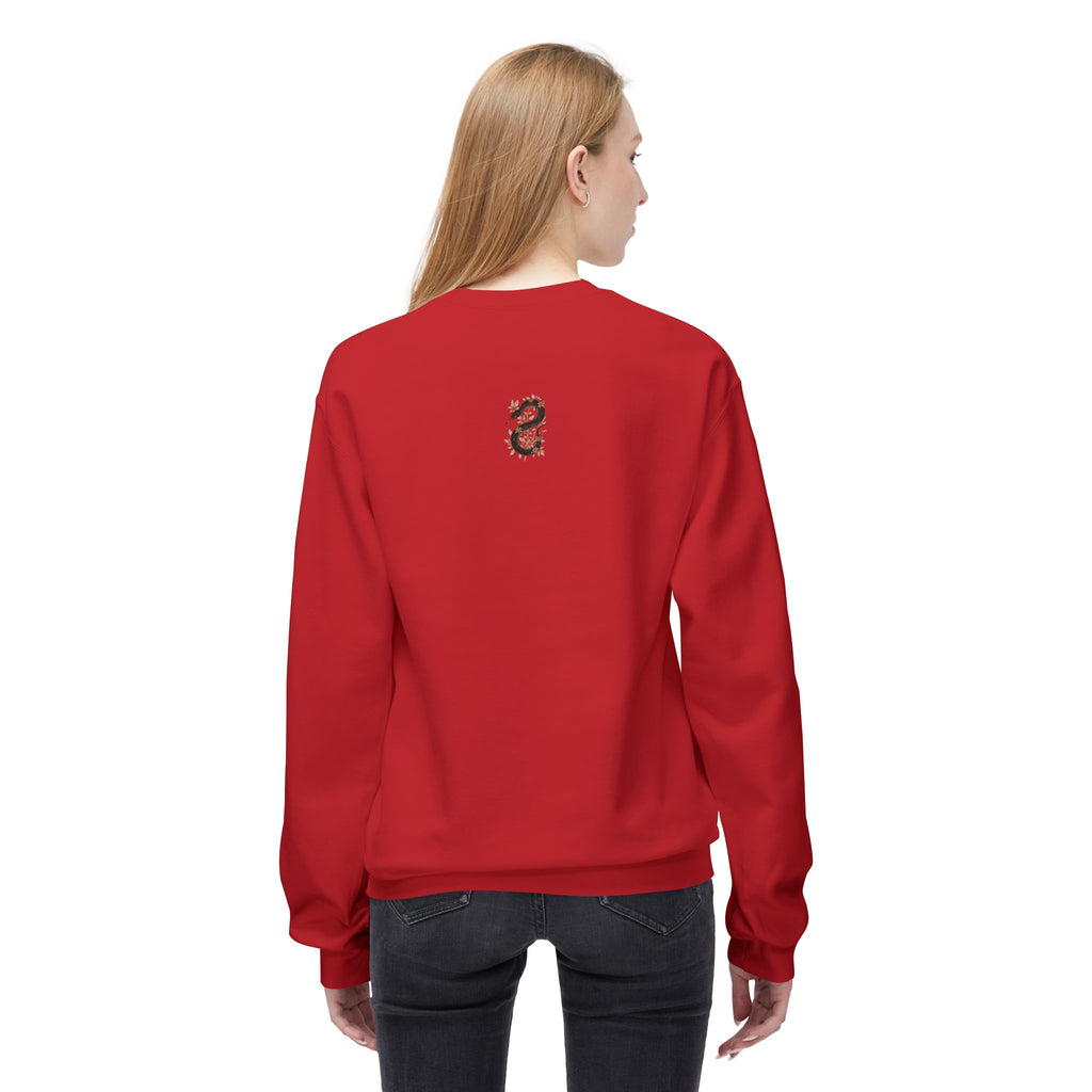 Serpent Bloom Sweatshirt - Cozy Unisex Pullover