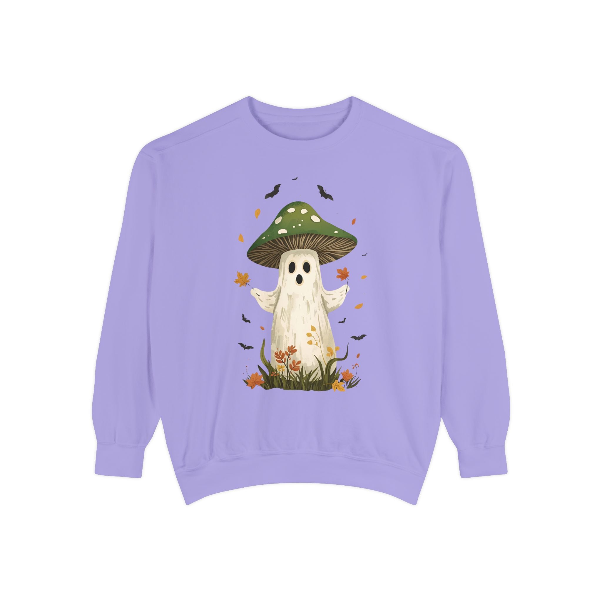 Cute Ghost Mushroom Sweatshirt