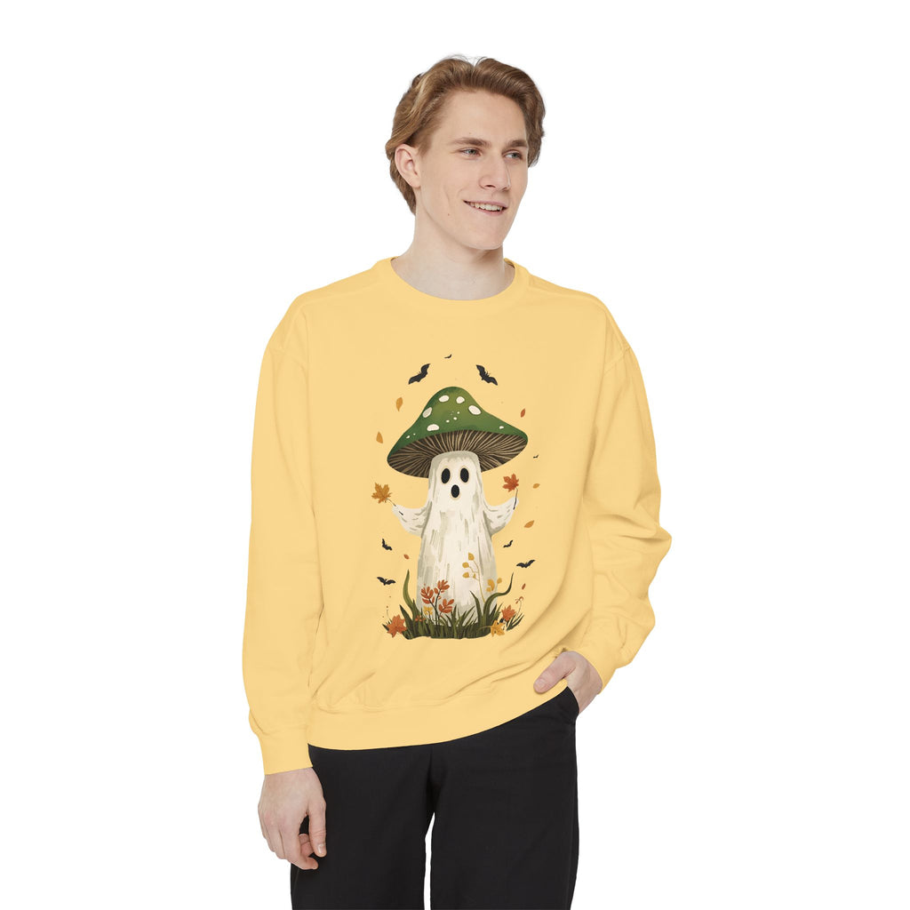 Cute Ghost Mushroom Sweatshirt