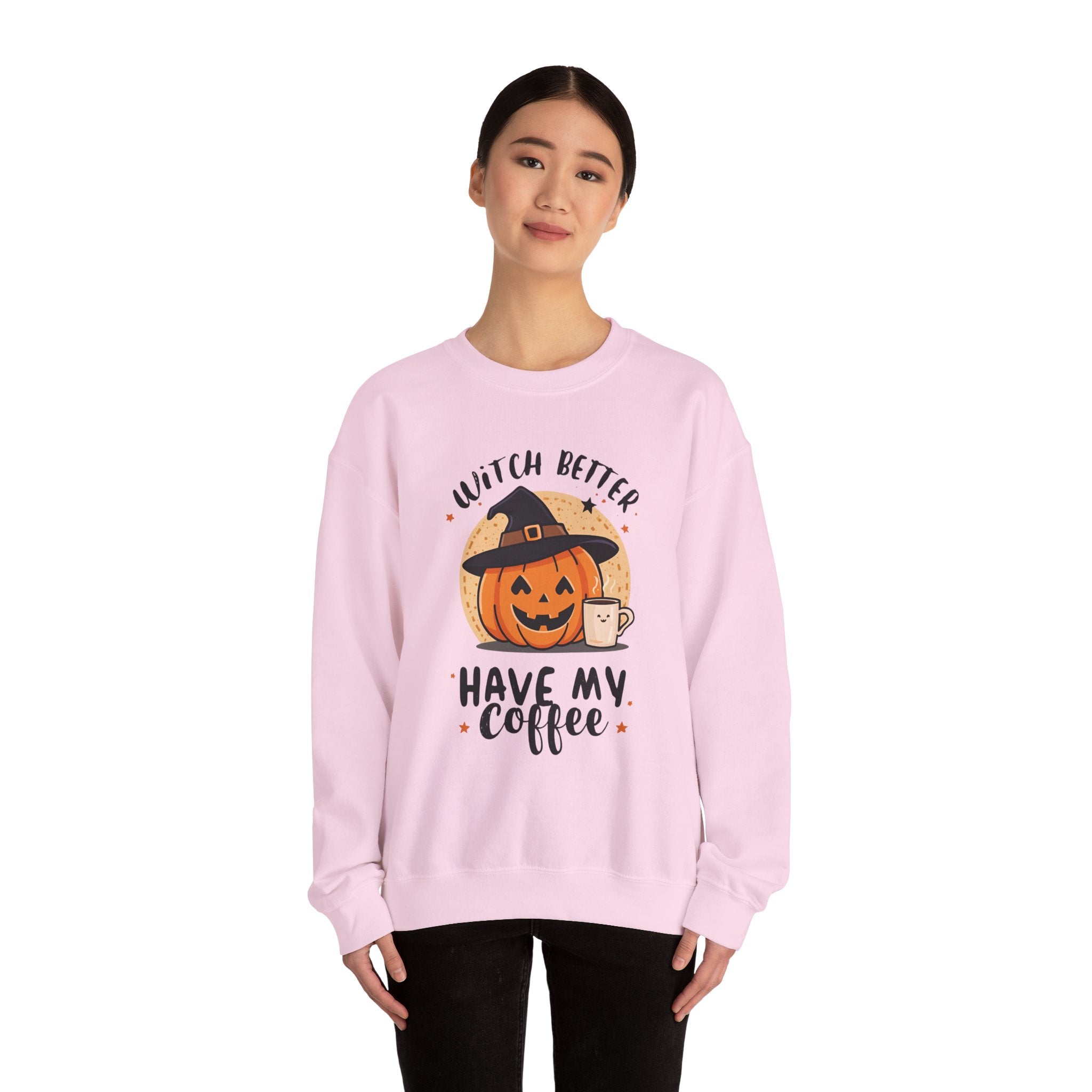 Witchy Coffee Crewneck Sweatshirt