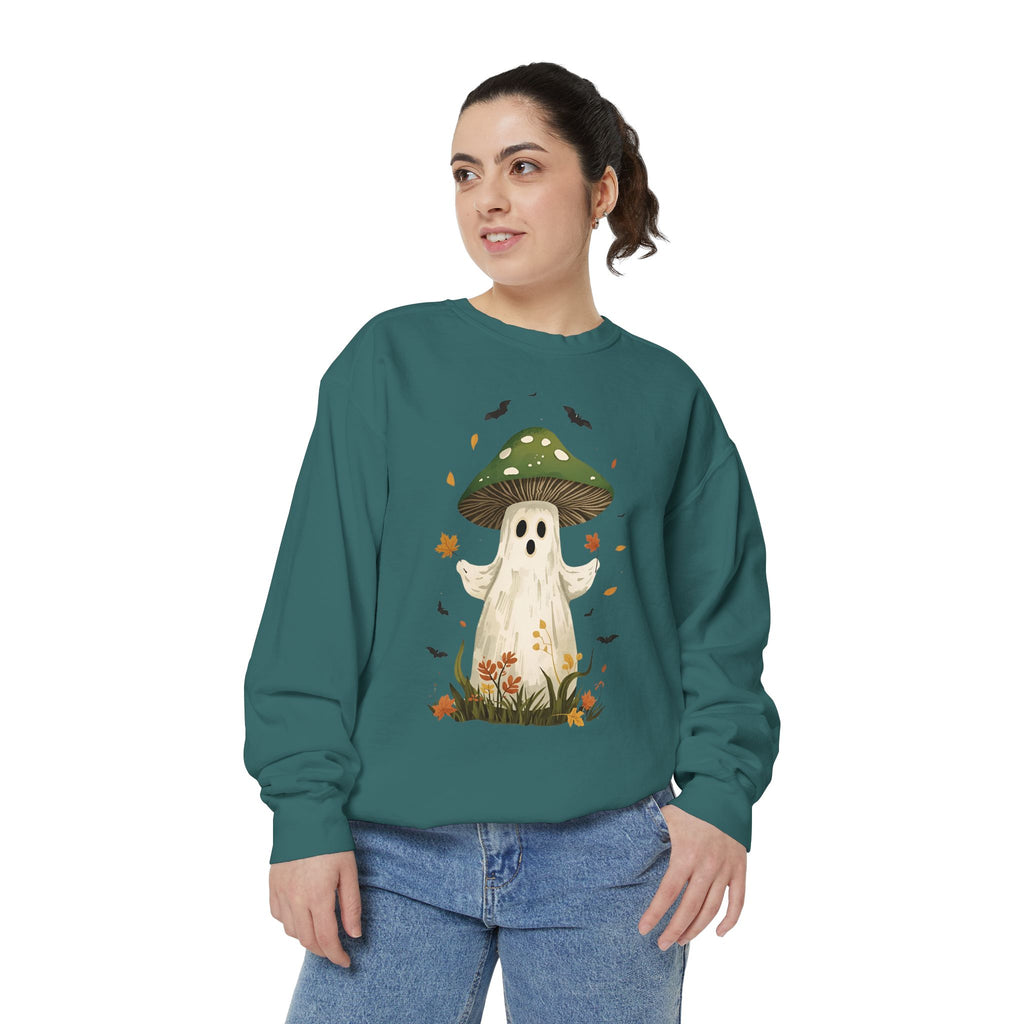Cute Ghost Mushroom Sweatshirt