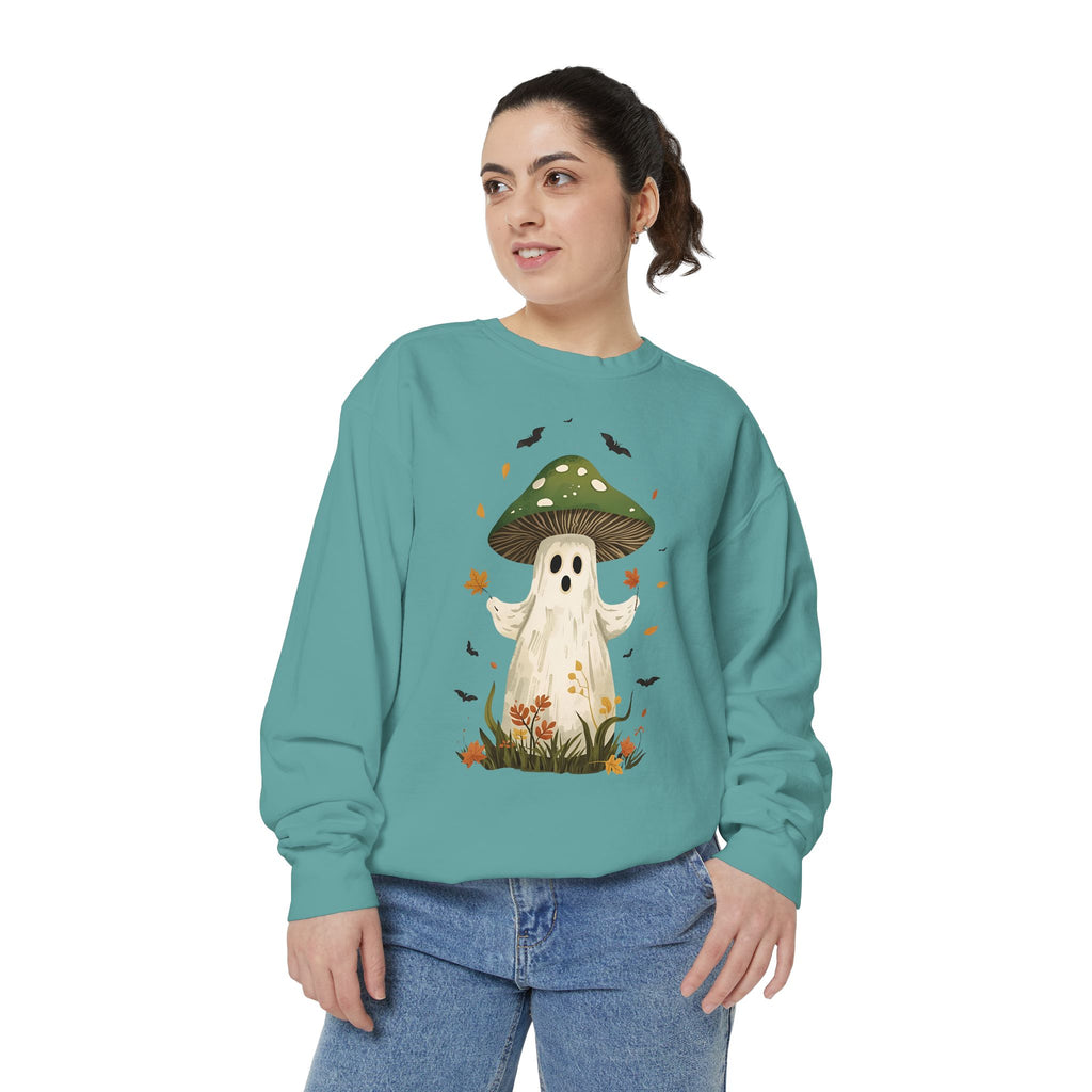 Cute Ghost Mushroom Sweatshirt