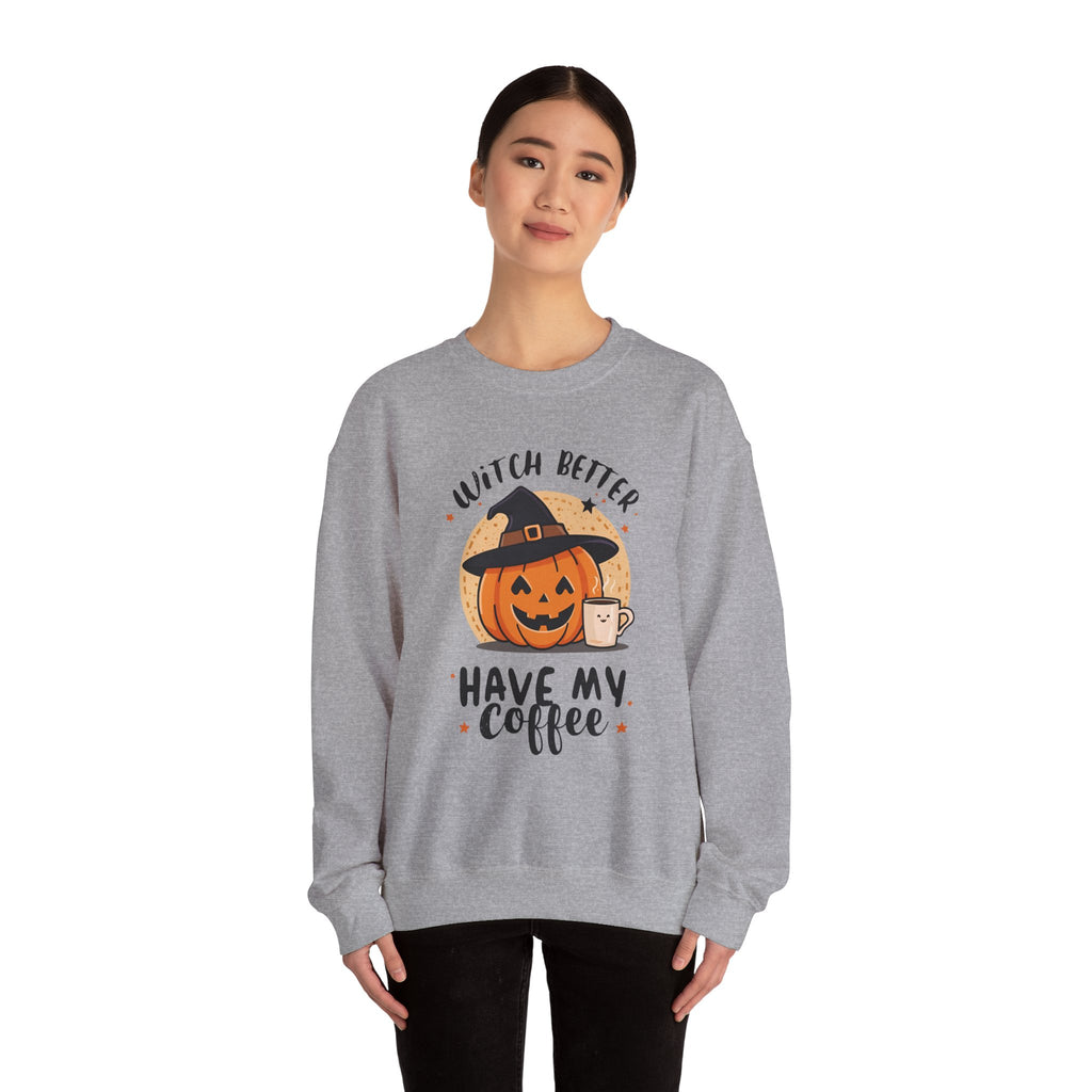 Witchy Coffee Crewneck Sweatshirt