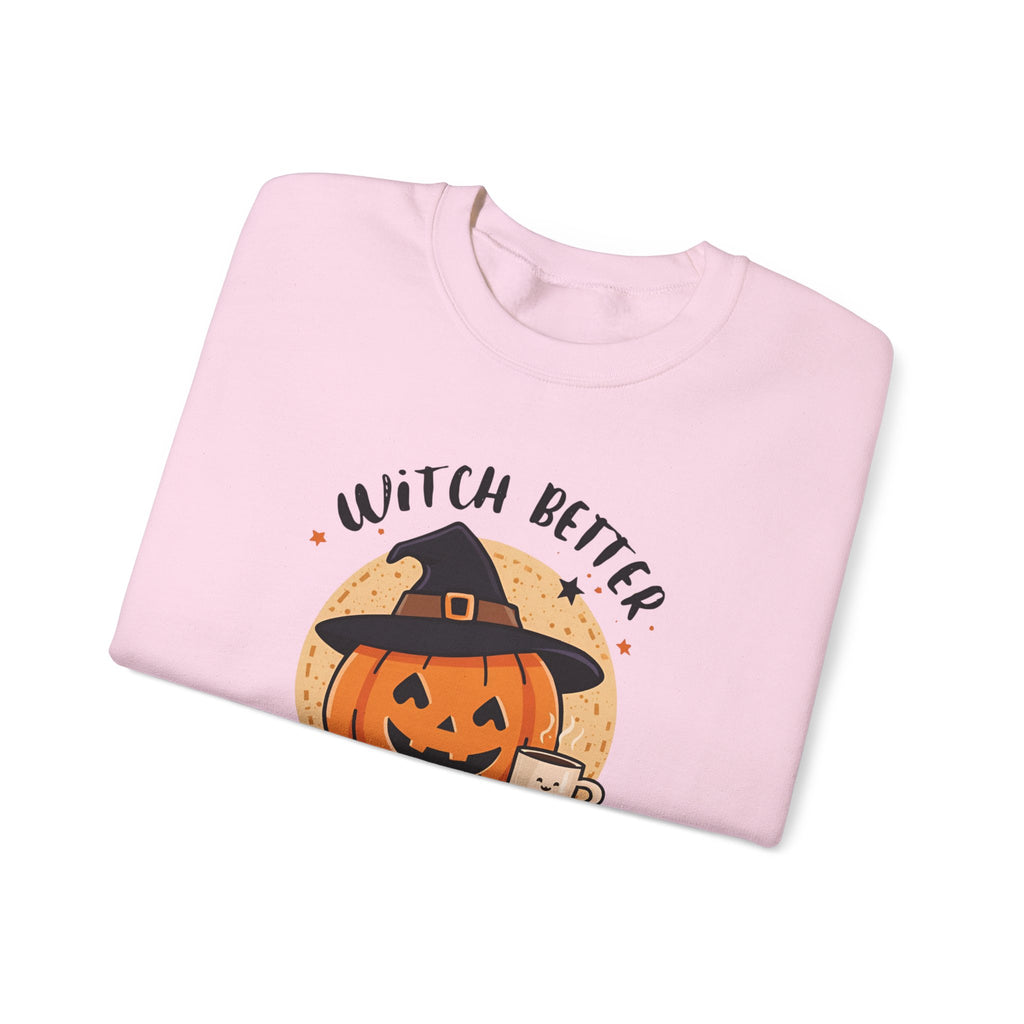 Witchy Coffee Crewneck Sweatshirt