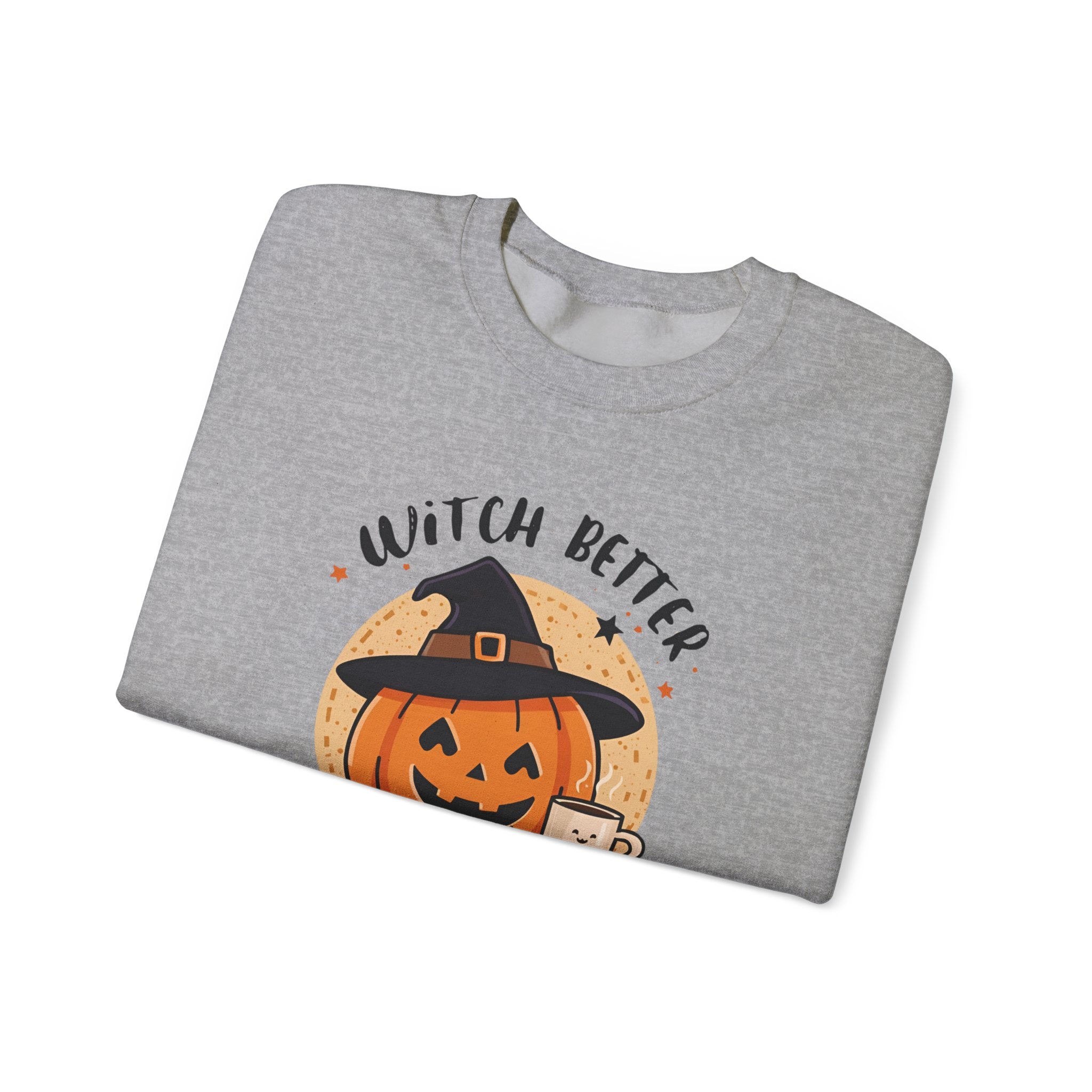 Witchy Coffee Crewneck Sweatshirt