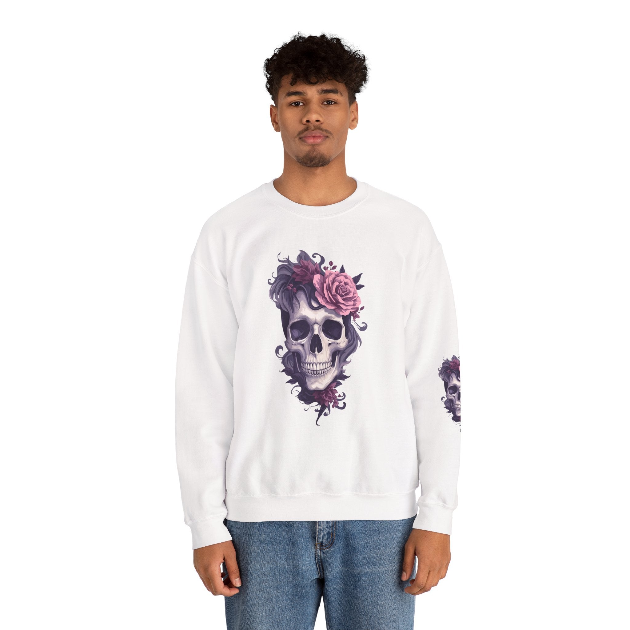 Skull Rose Sweatshirt