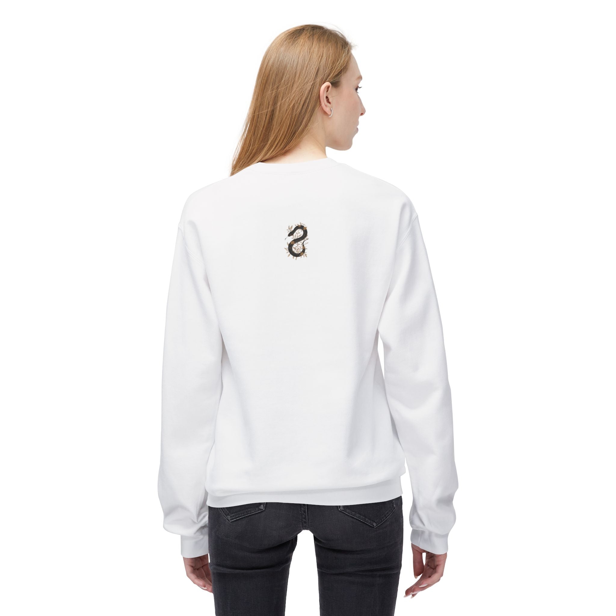 Serpent Bloom Sweatshirt - Cozy Unisex Pullover