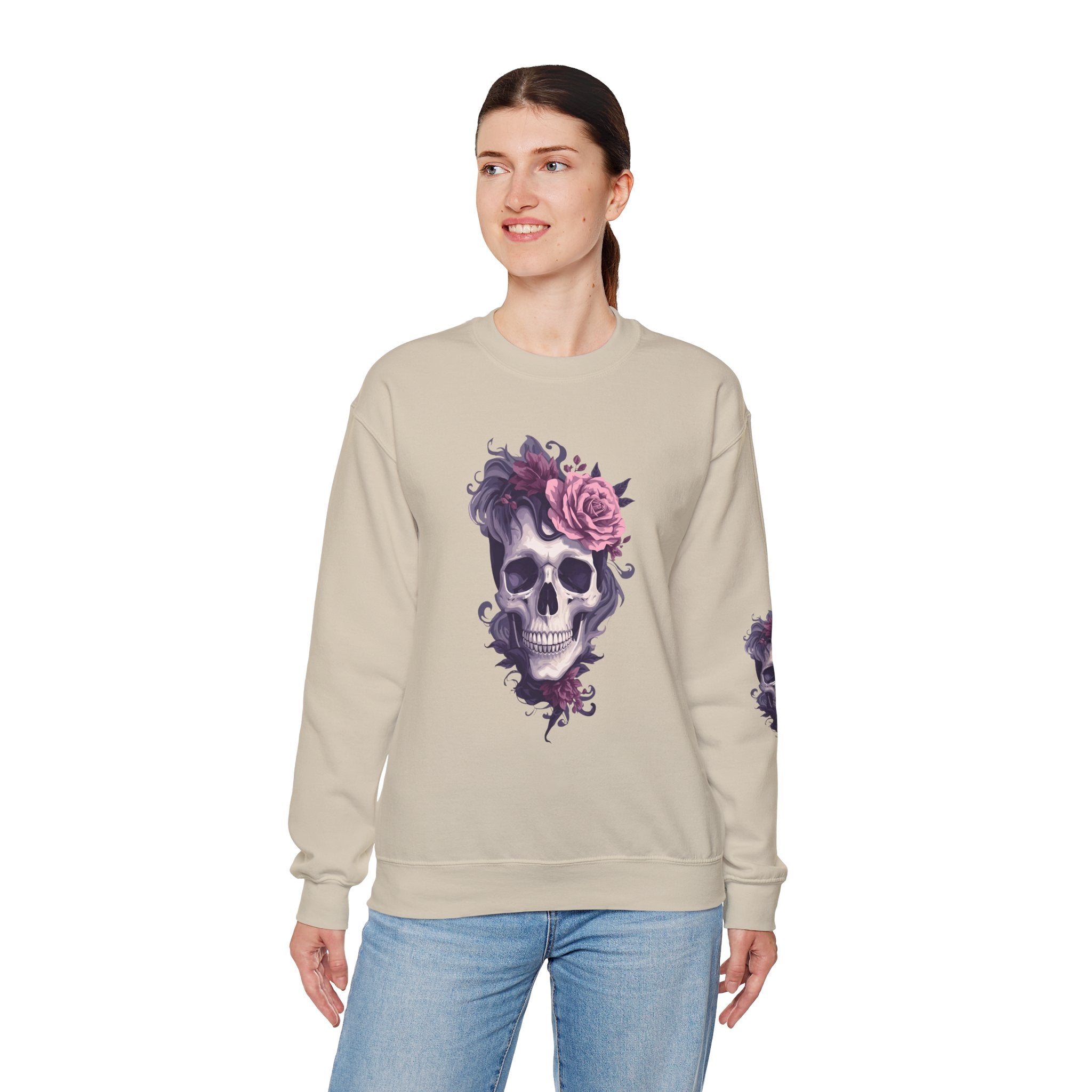 Skull Rose Sweatshirt