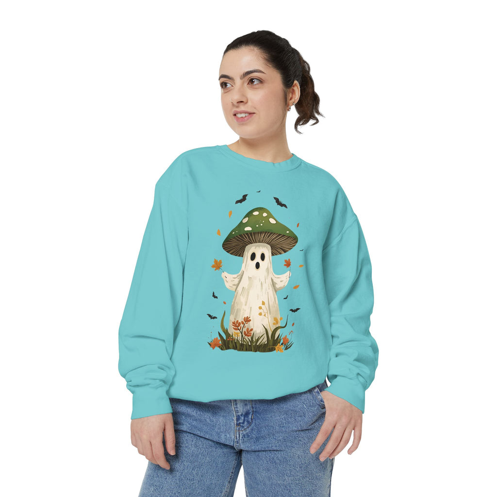 Cute Ghost Mushroom Sweatshirt