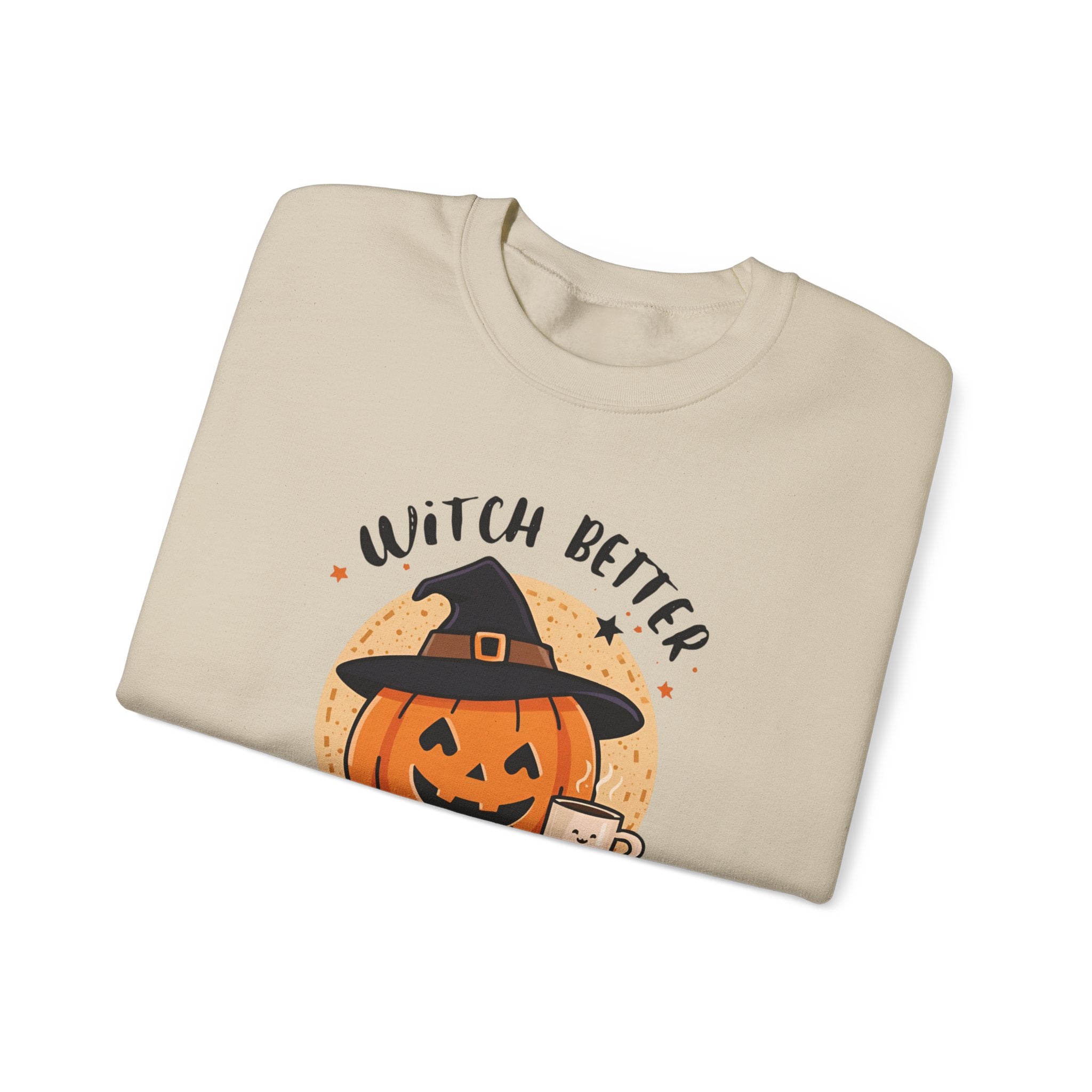Witchy Coffee Crewneck Sweatshirt