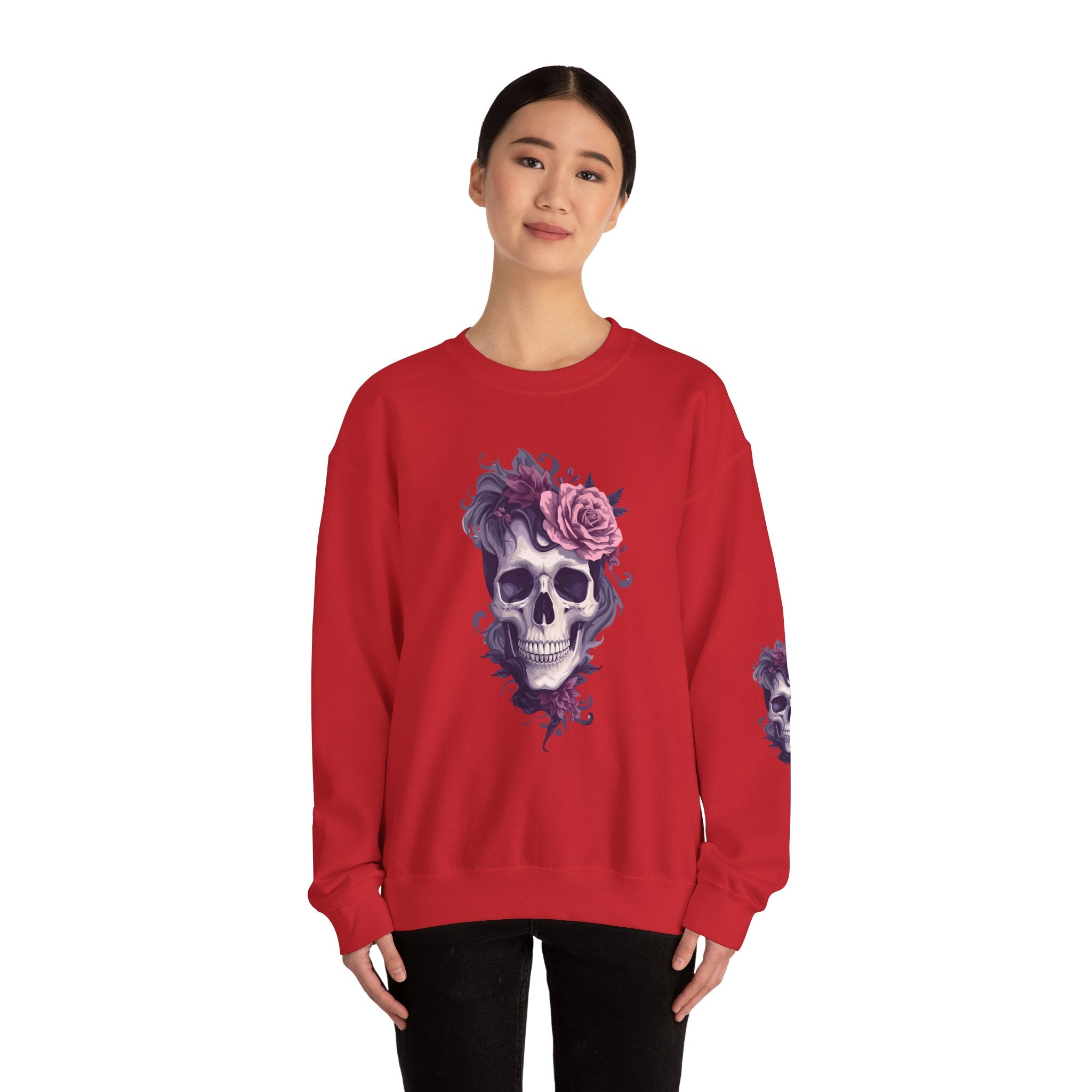 Skull Rose Sweatshirt