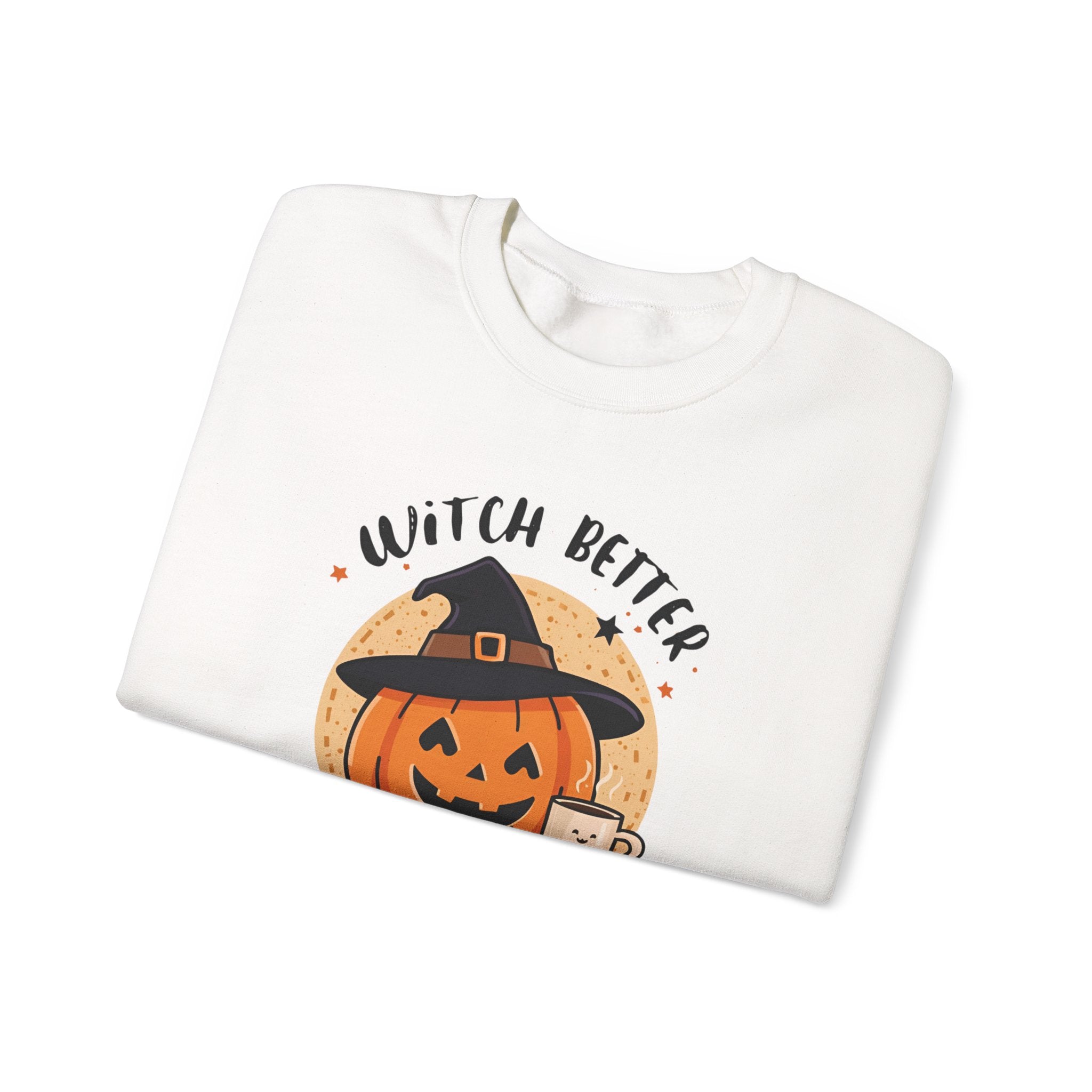 Witchy Coffee Crewneck Sweatshirt