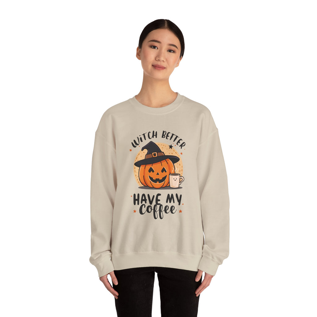 Witchy Coffee Crewneck Sweatshirt