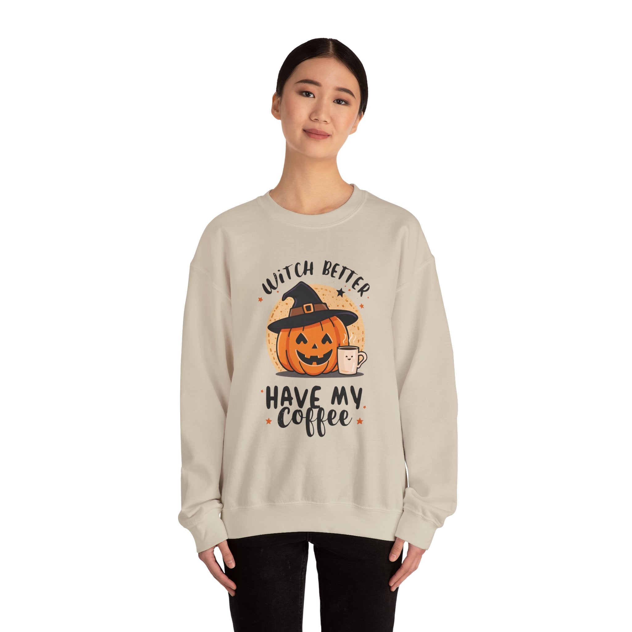 Witchy Coffee Crewneck Sweatshirt