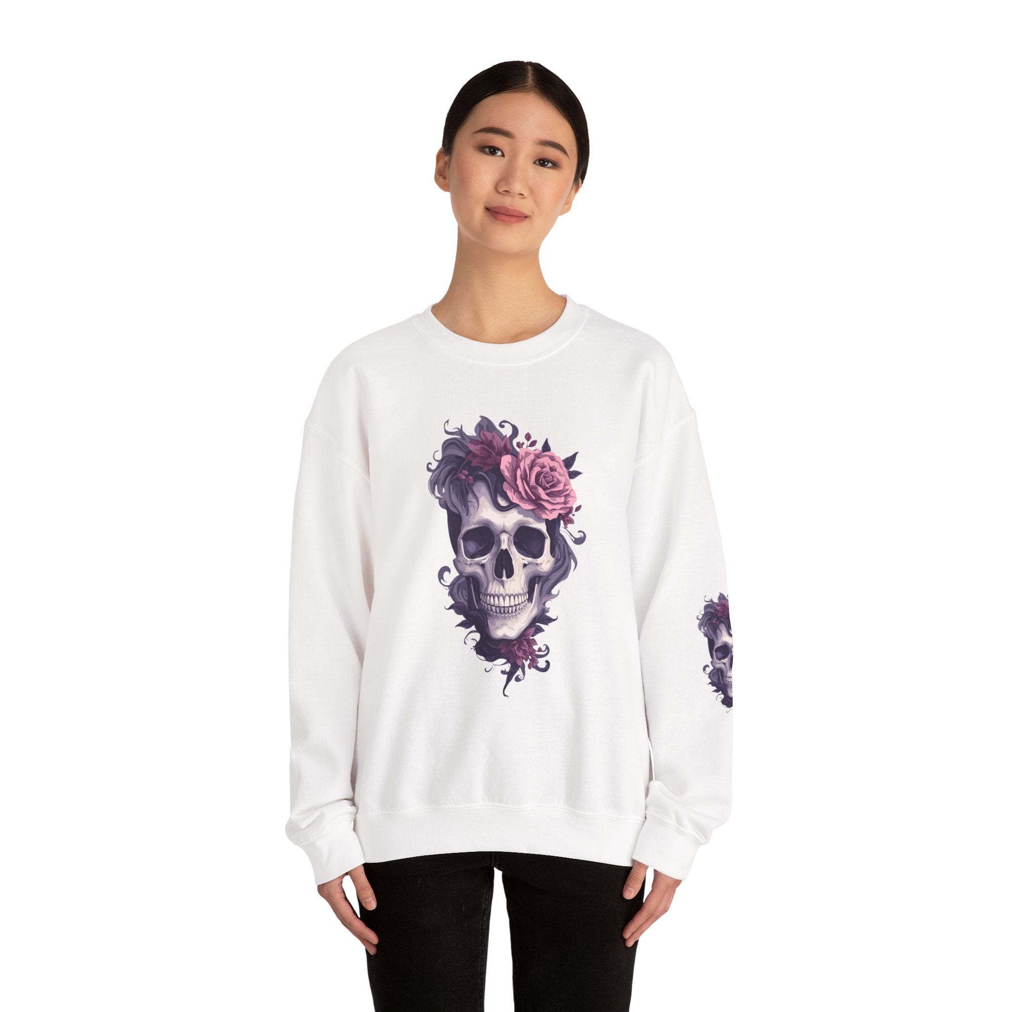 Skull Rose Sweatshirt