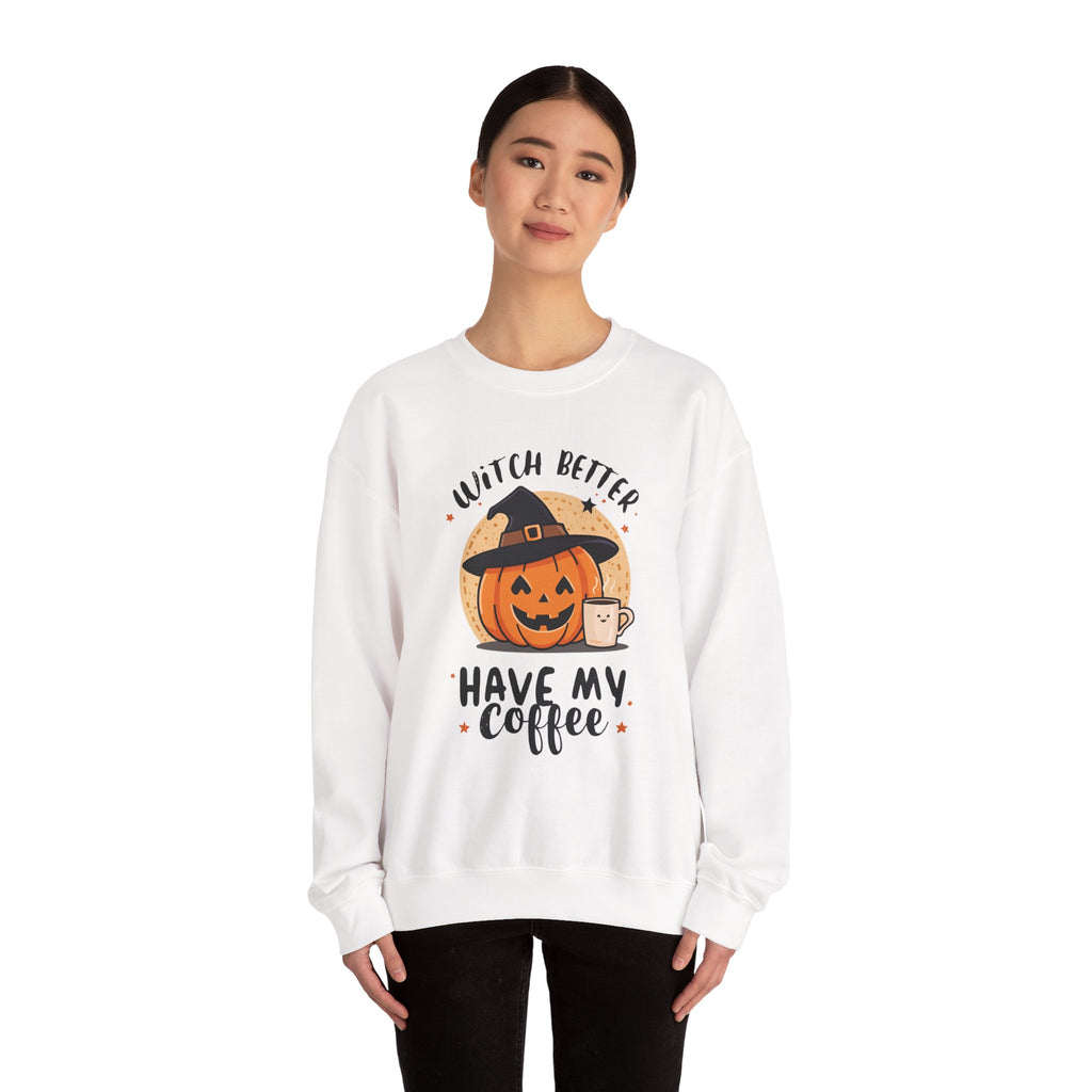 Witchy Coffee Crewneck Sweatshirt