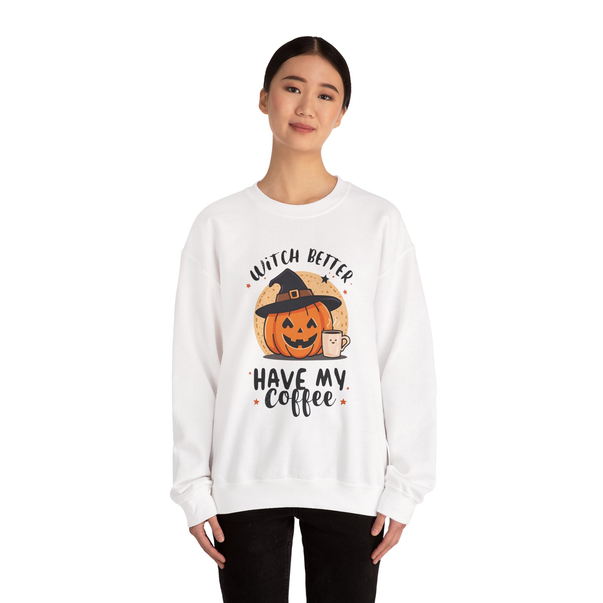 Witchy Coffee Crewneck Sweatshirt