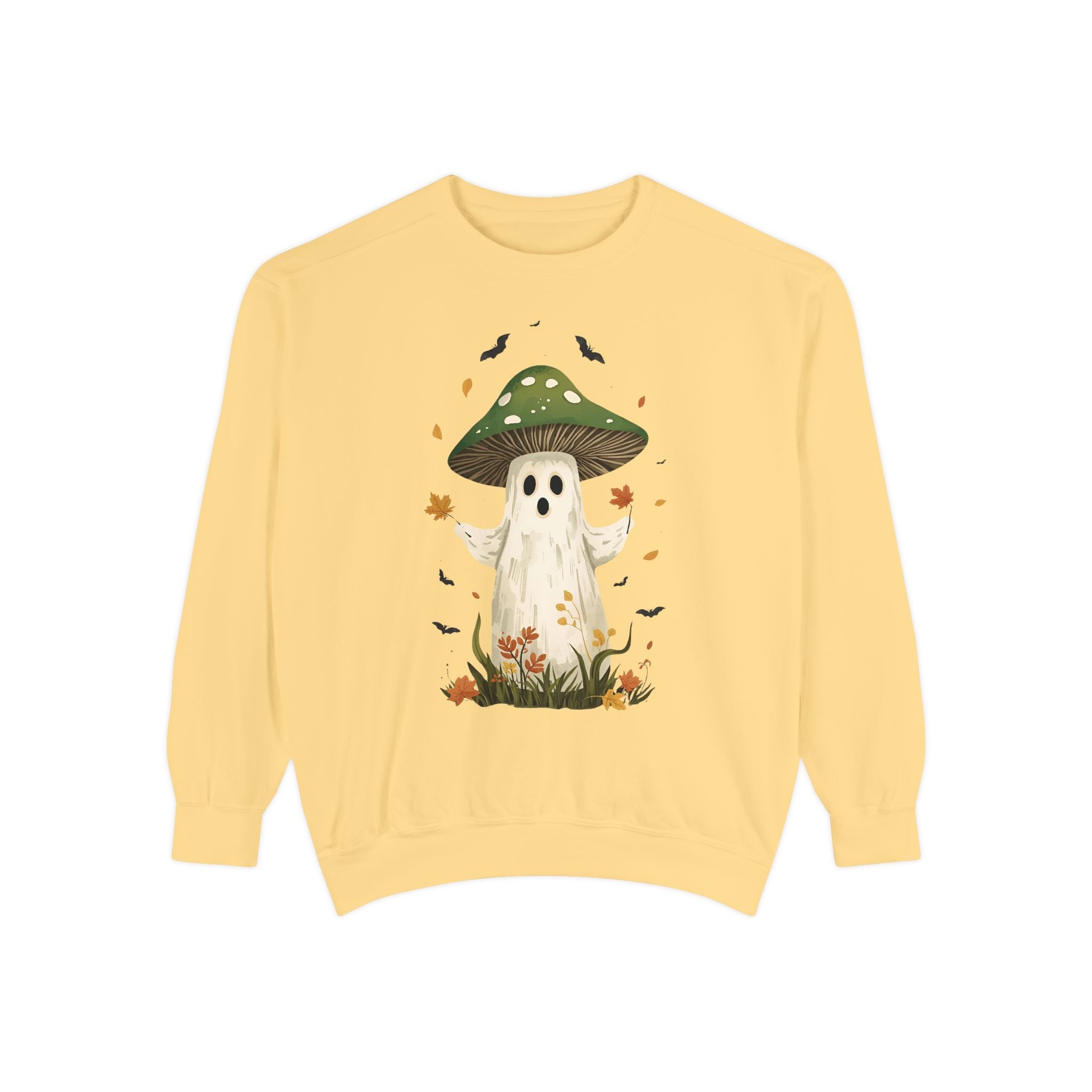 Cute Ghost Mushroom Sweatshirt