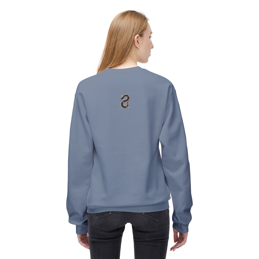 Serpent Bloom Sweatshirt - Cozy Unisex Pullover
