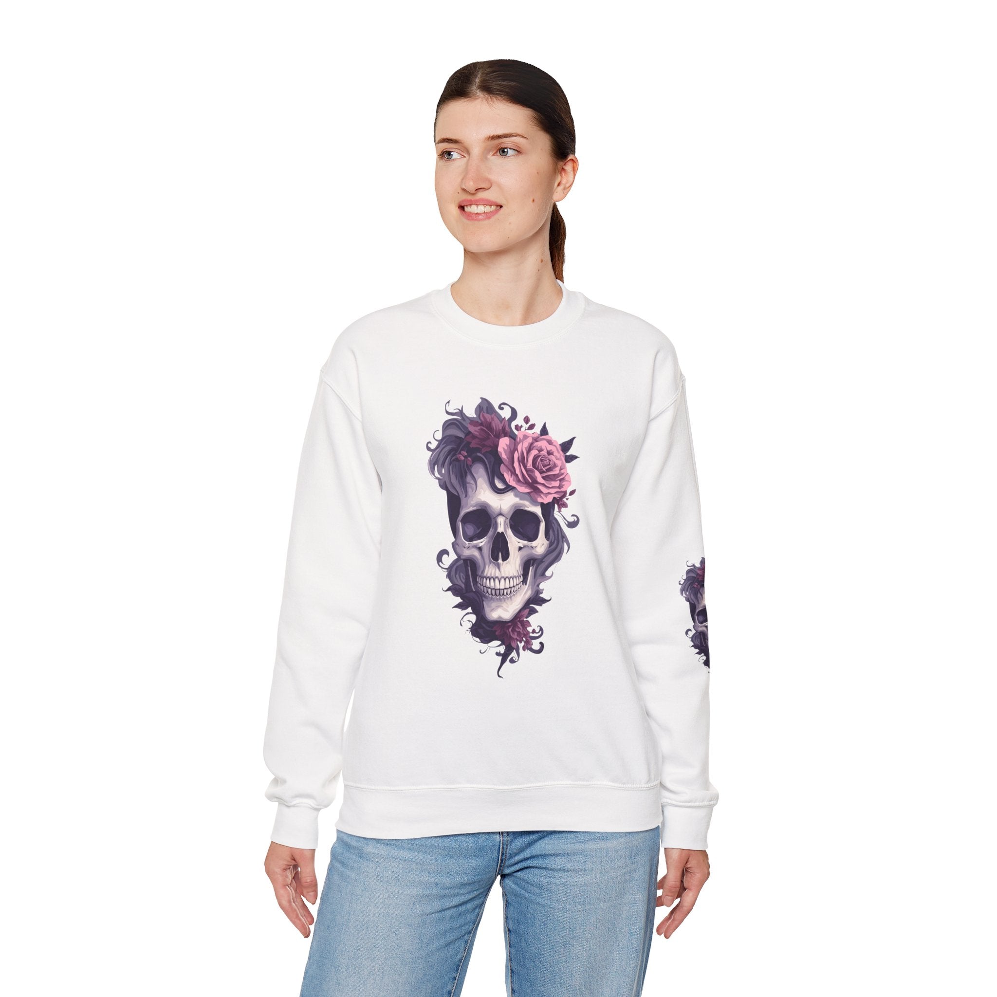 Skull Rose Sweatshirt