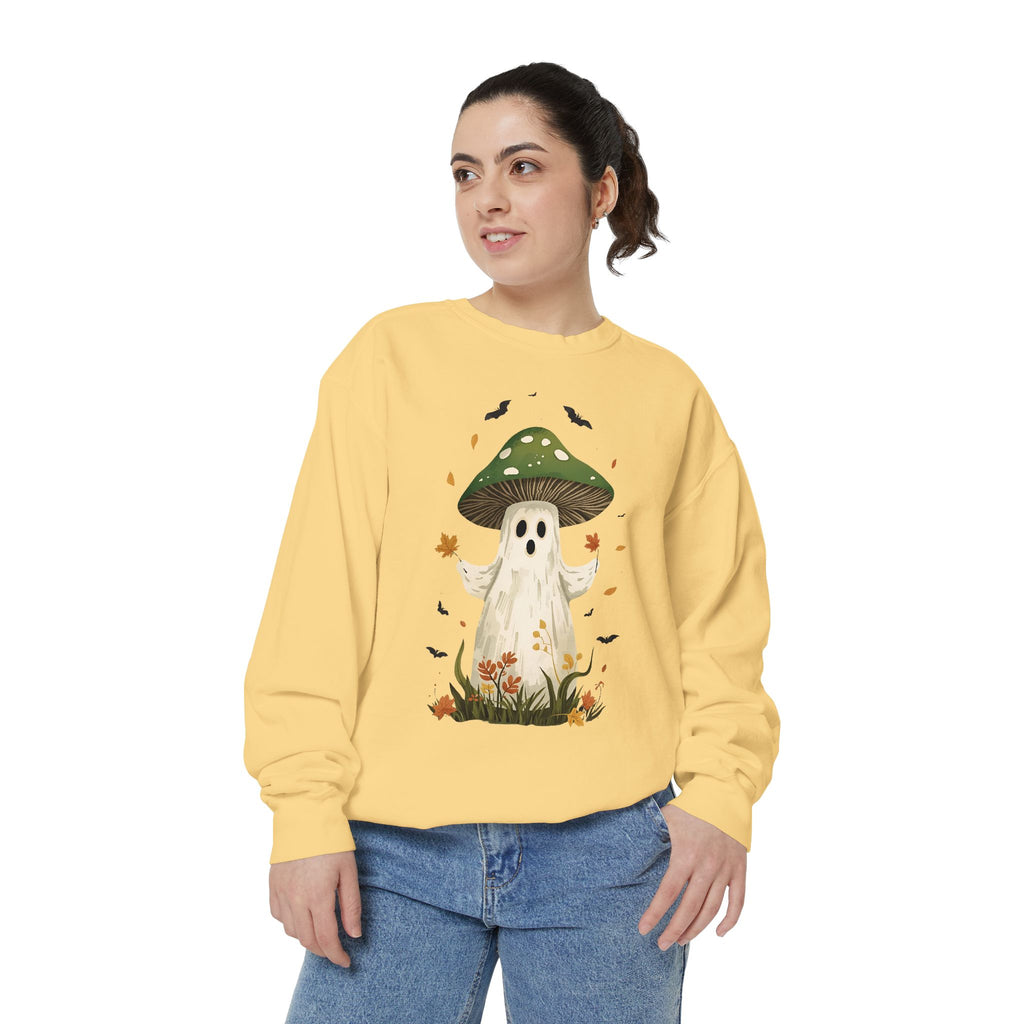 Cute Ghost Mushroom Sweatshirt