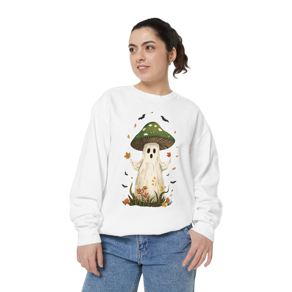 Cute Ghost Mushroom Sweatshirt