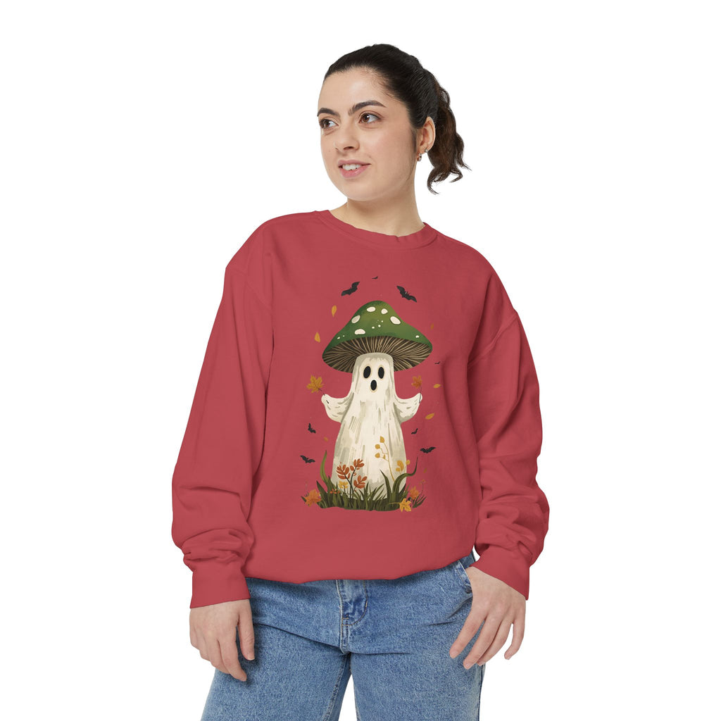 Cute Ghost Mushroom Sweatshirt