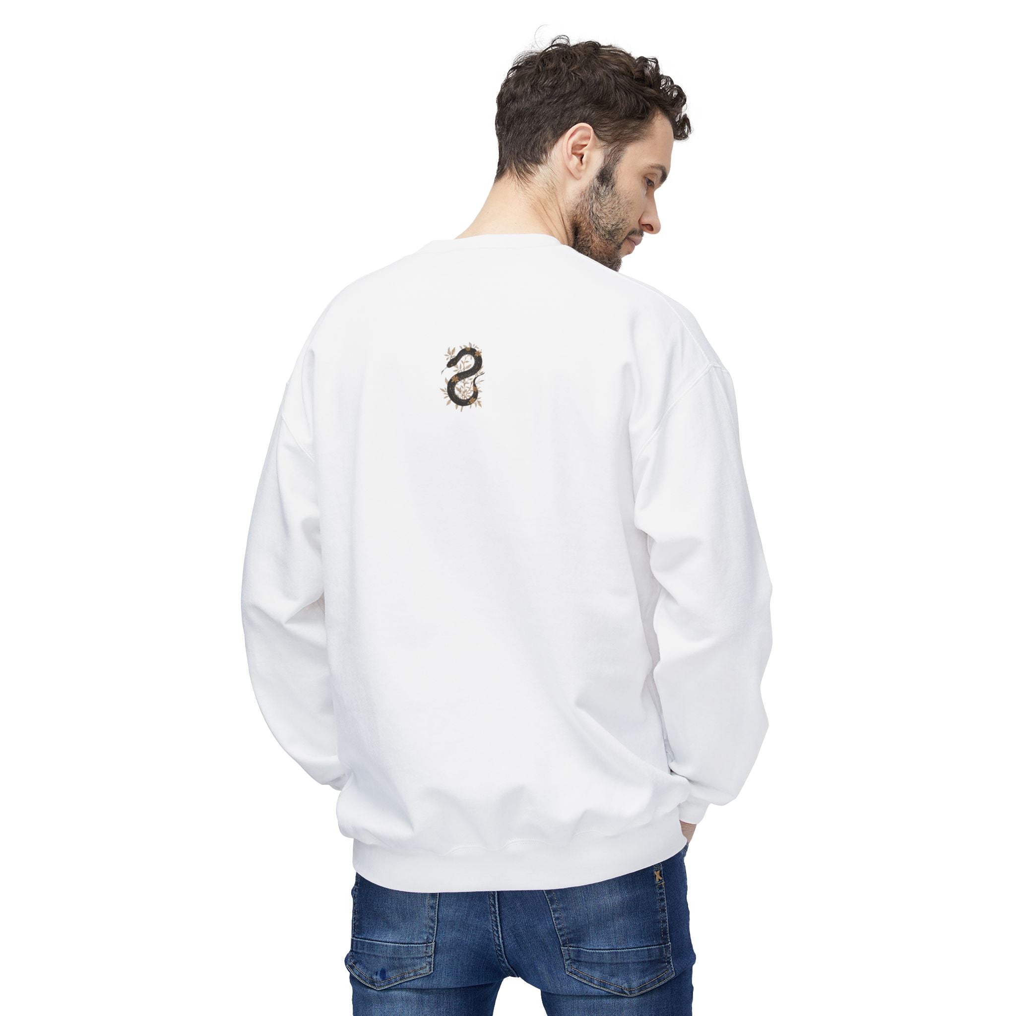 Serpent Bloom Sweatshirt - Cozy Unisex Pullover